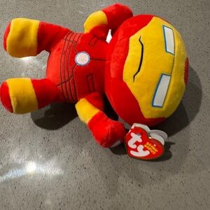 Ty Superhero Plush - Red and Yellow